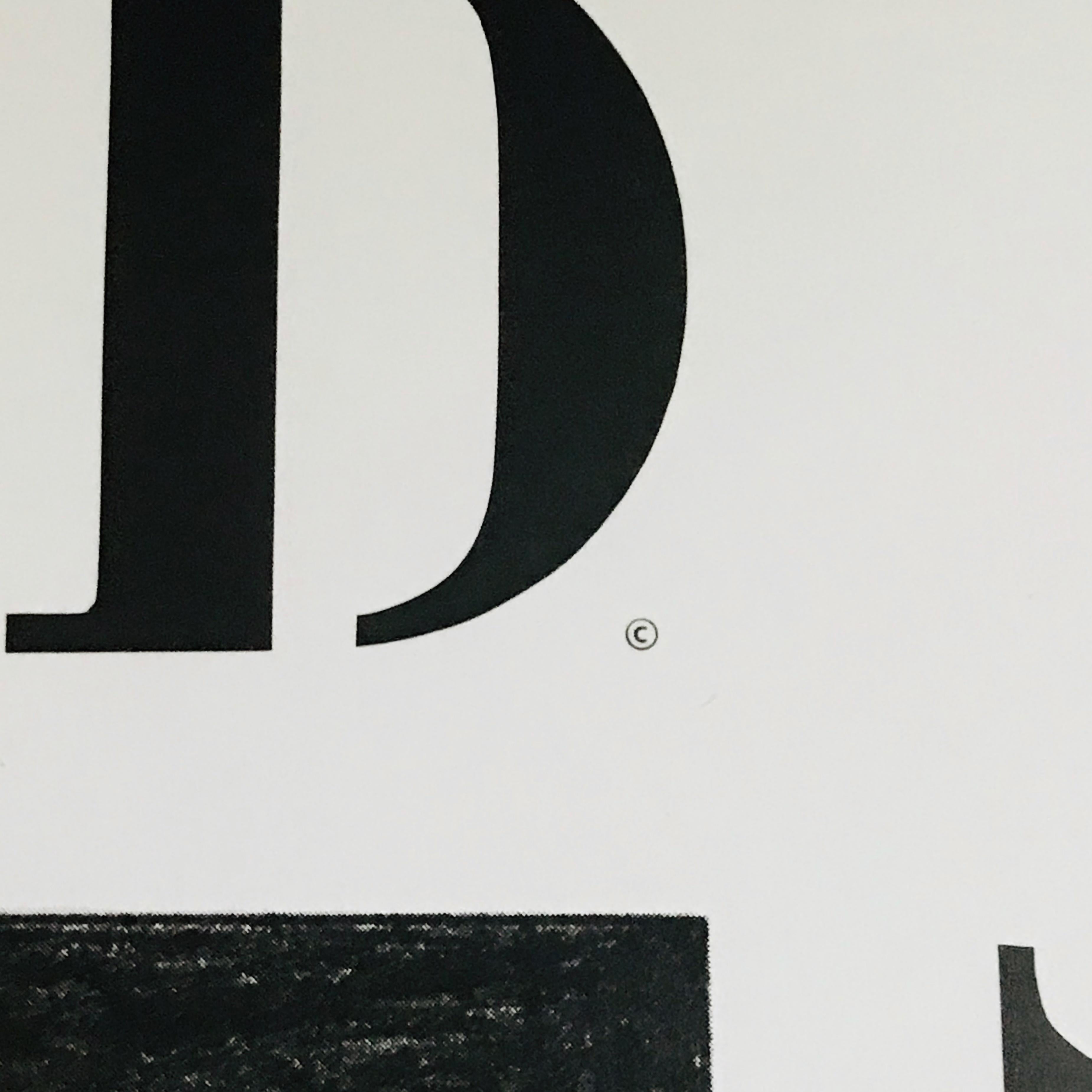 Frank Stella Attica Defense Fund storico LtEd litografia offset stampa astratta in vendita 1