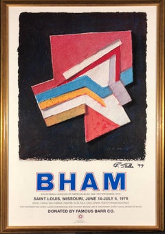 Signed poster BHAM (Bicentennial Horizons of Amer Music & the Performing Arts)