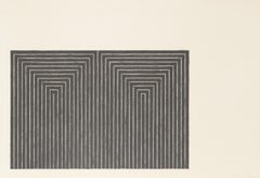 Frank Stella, Black Series I, Suite of 4 lithographs, 1967
