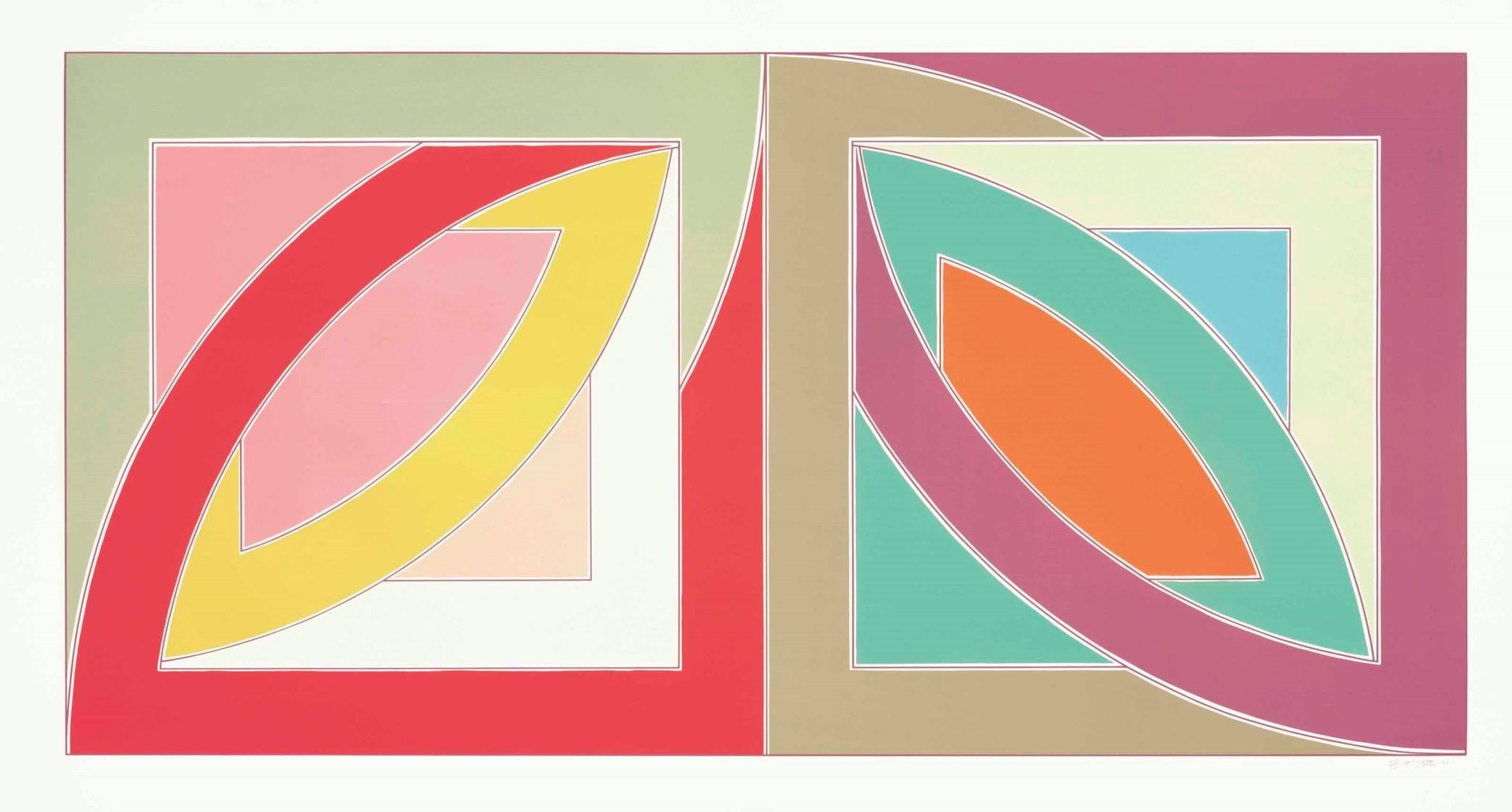Frank Stella Abstract Print - Bonne Bay