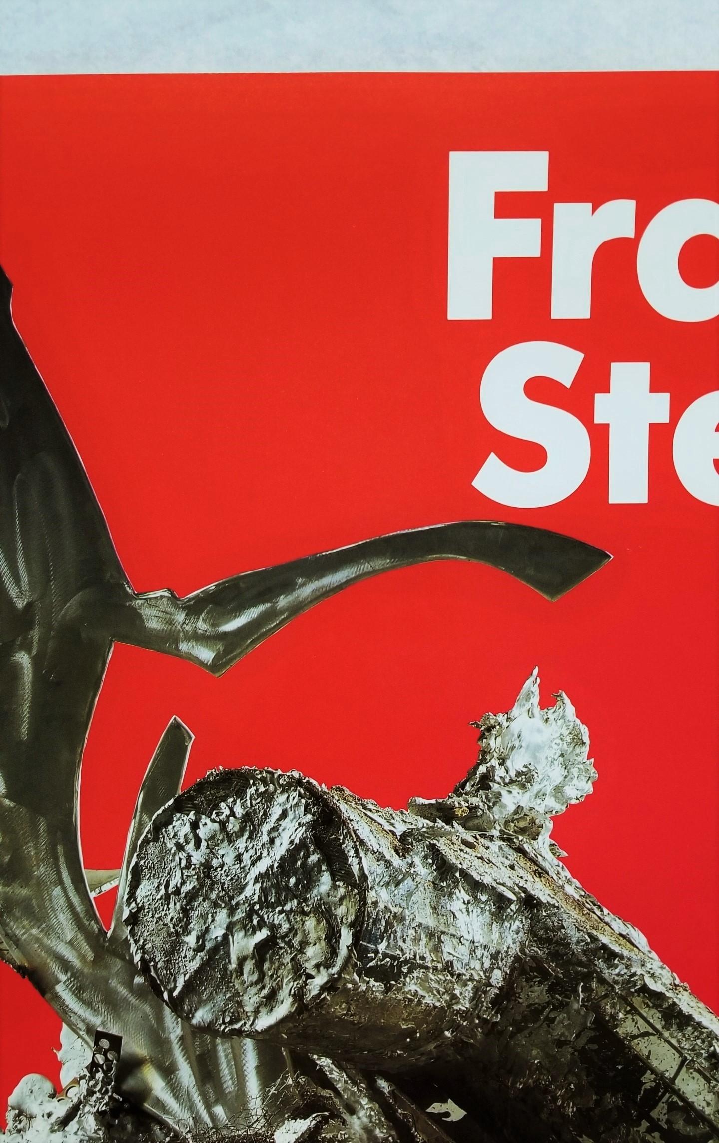 Casino Knokke Poster (Signed) /// Frank Stella Contemporary Abstract Sculpture im Angebot 7