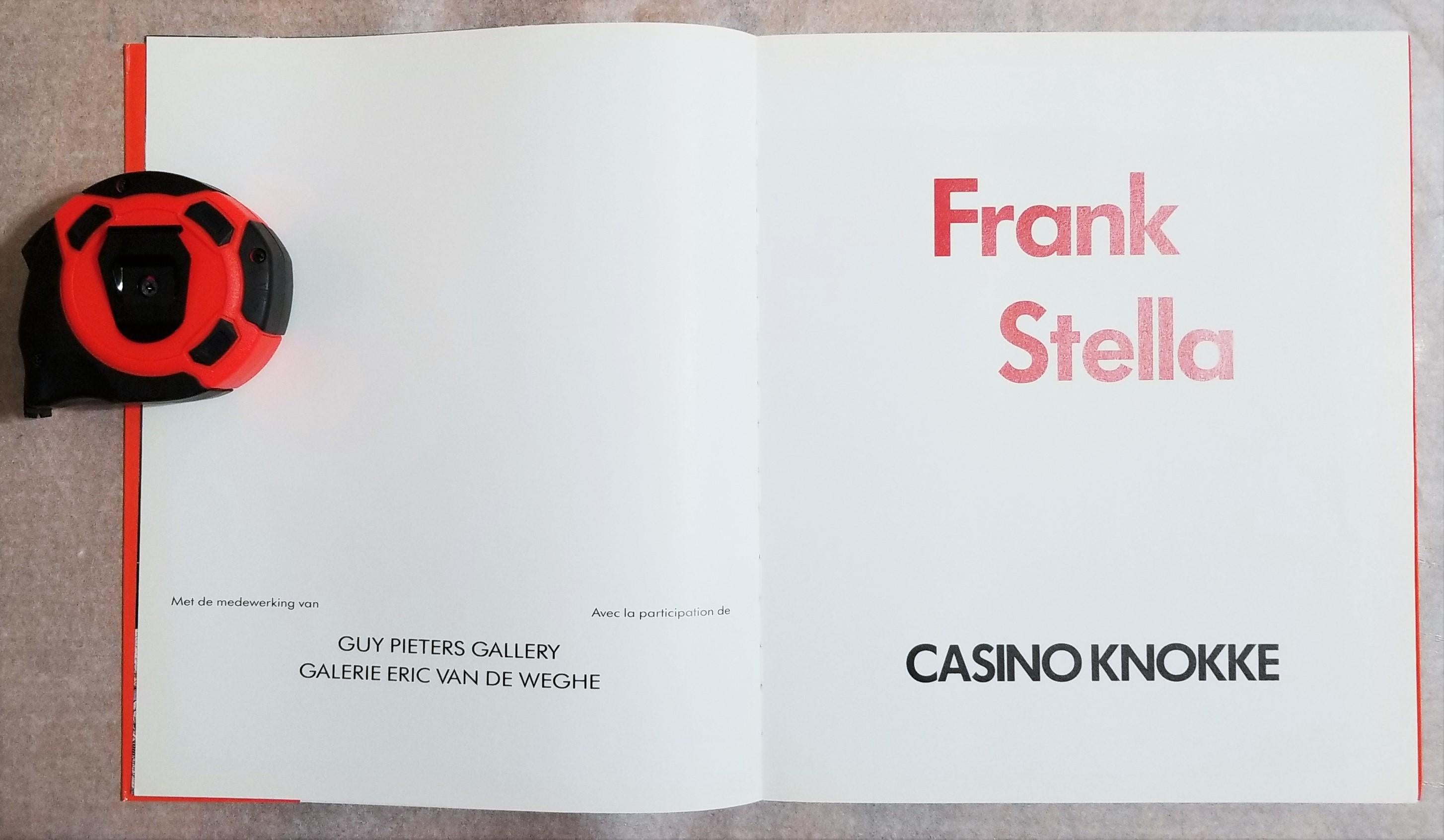 Casino Knokke Poster (signiert) /// Contemporary Abstract Sculpture Frank Stella im Angebot 15