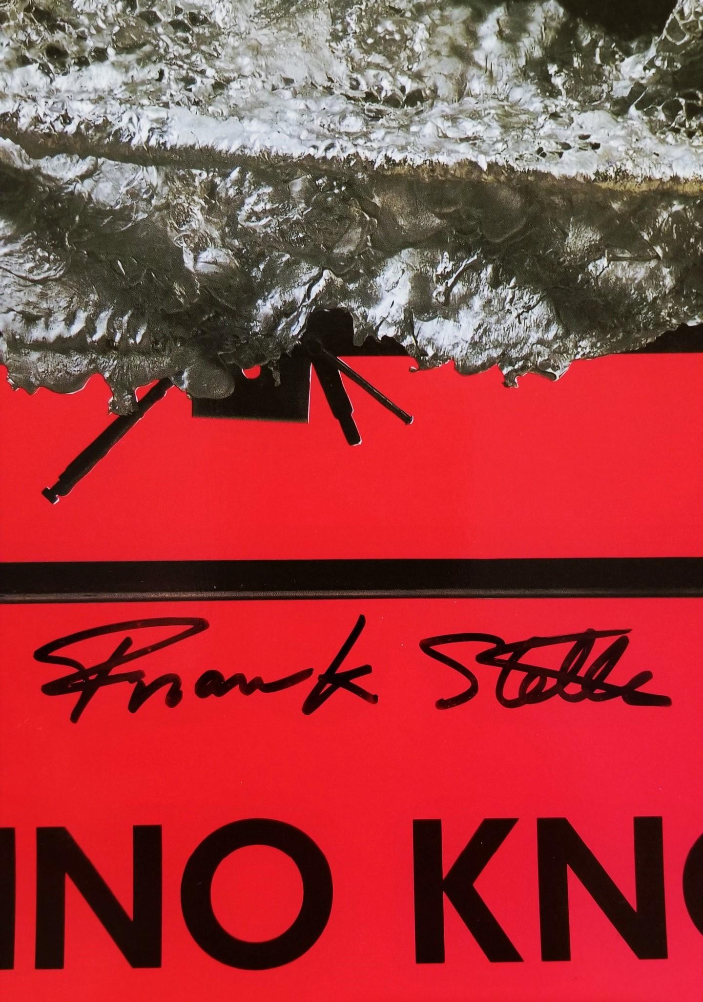 Affiche du Casino de Knokke (signée) /// Sculpture abstraite contemporaine Frank Stella en vente 5