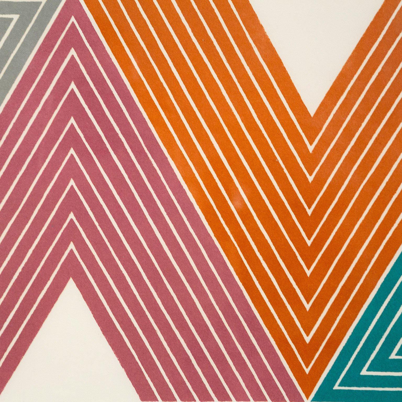 Empress of India II - Abstract Expressionist Print by Frank Stella