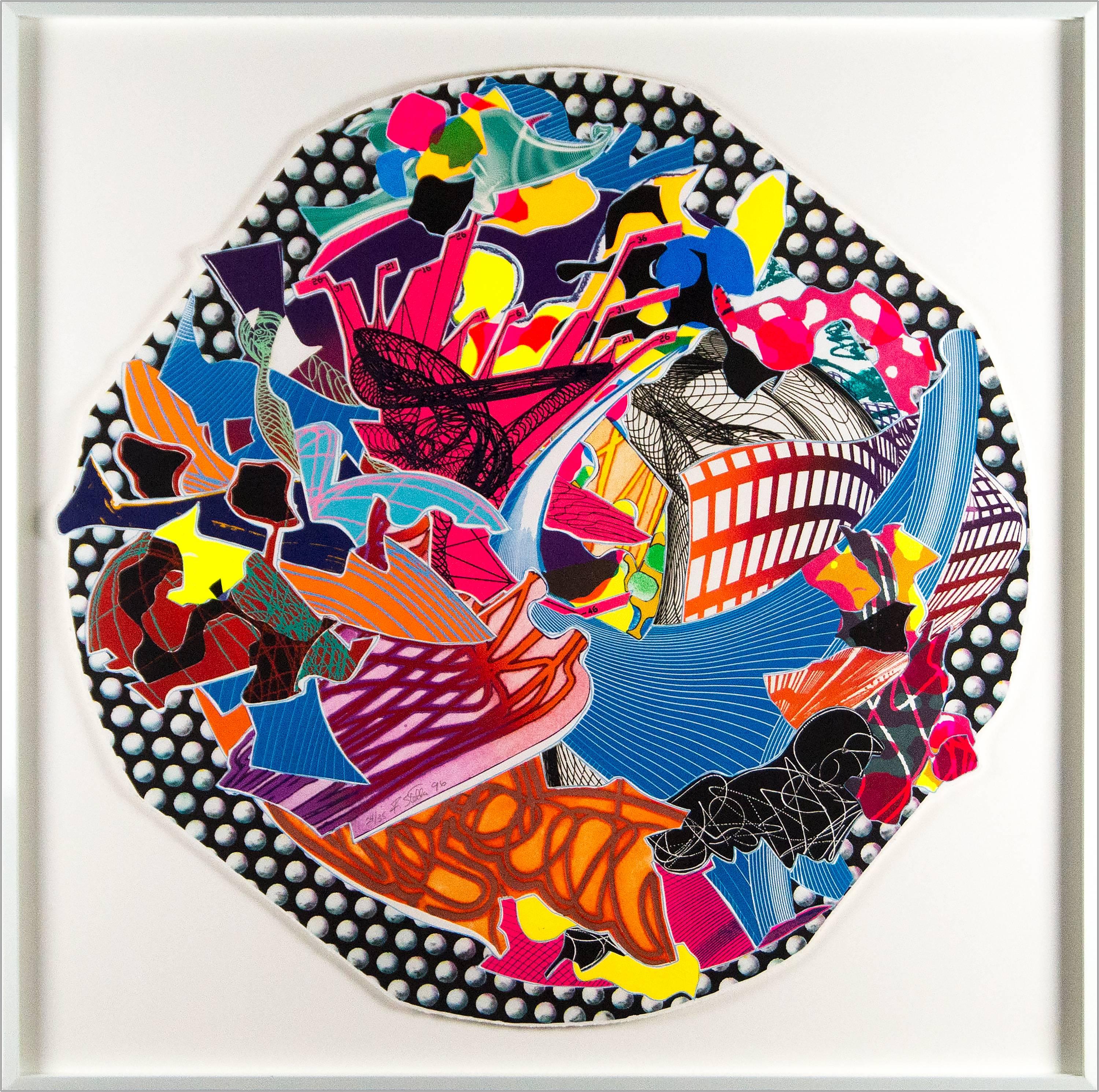 Fattipuff, from Imaginary Places II - Print by Frank Stella