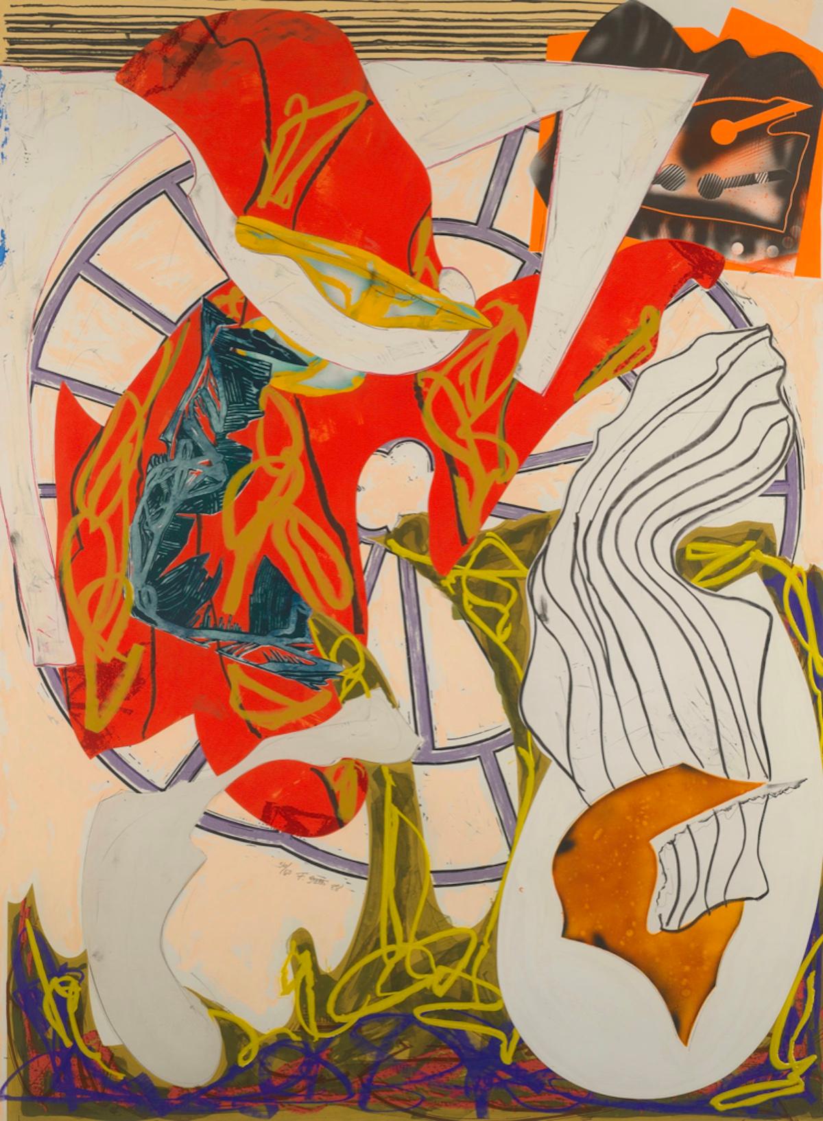 Frank Stella 'A Squeeze of the Hand' 1985-8
