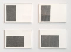 Frank Stella, Black Series I, Suite of 4 lithographs, 1967