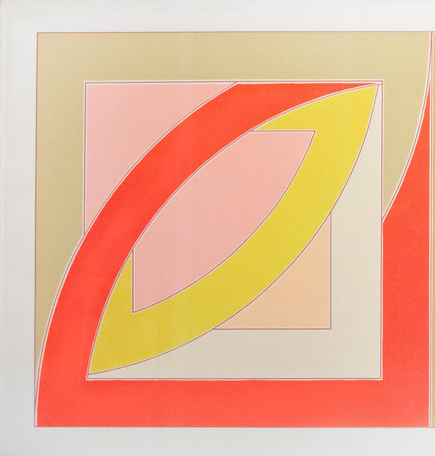 Bonne-Bucht – Print von Frank Stella