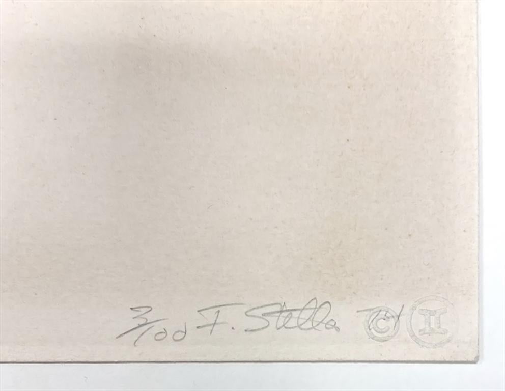 Frank Stella 'Chocorua' (From Eccentric Polygons) 1974 For Sale 2