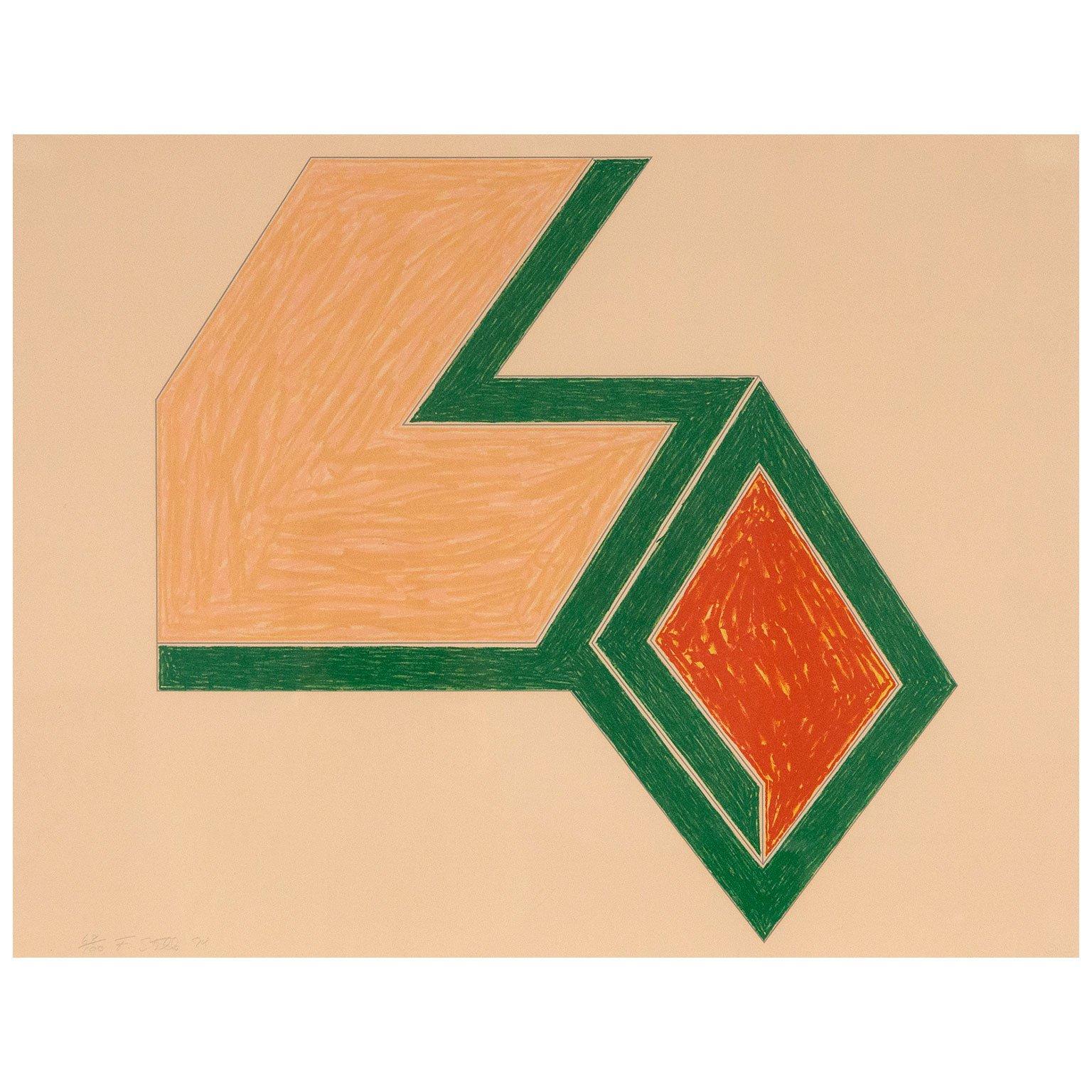 Caviar20 is pleased to be offering another dynamic example of Frank Stella's iconic 