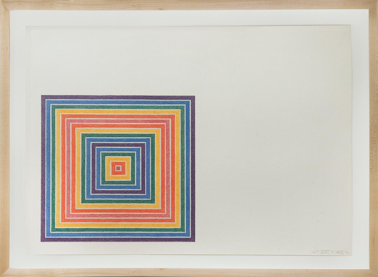 Frank Stella Abstract Print - Gran Cairo