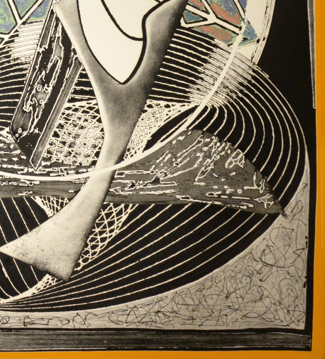 Frank Stella, Jonah Historically Regarded, Aquatint, Screen Print, 1991 1