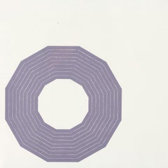 Frank Stella "Kay Bearman" Lithograph, 1972