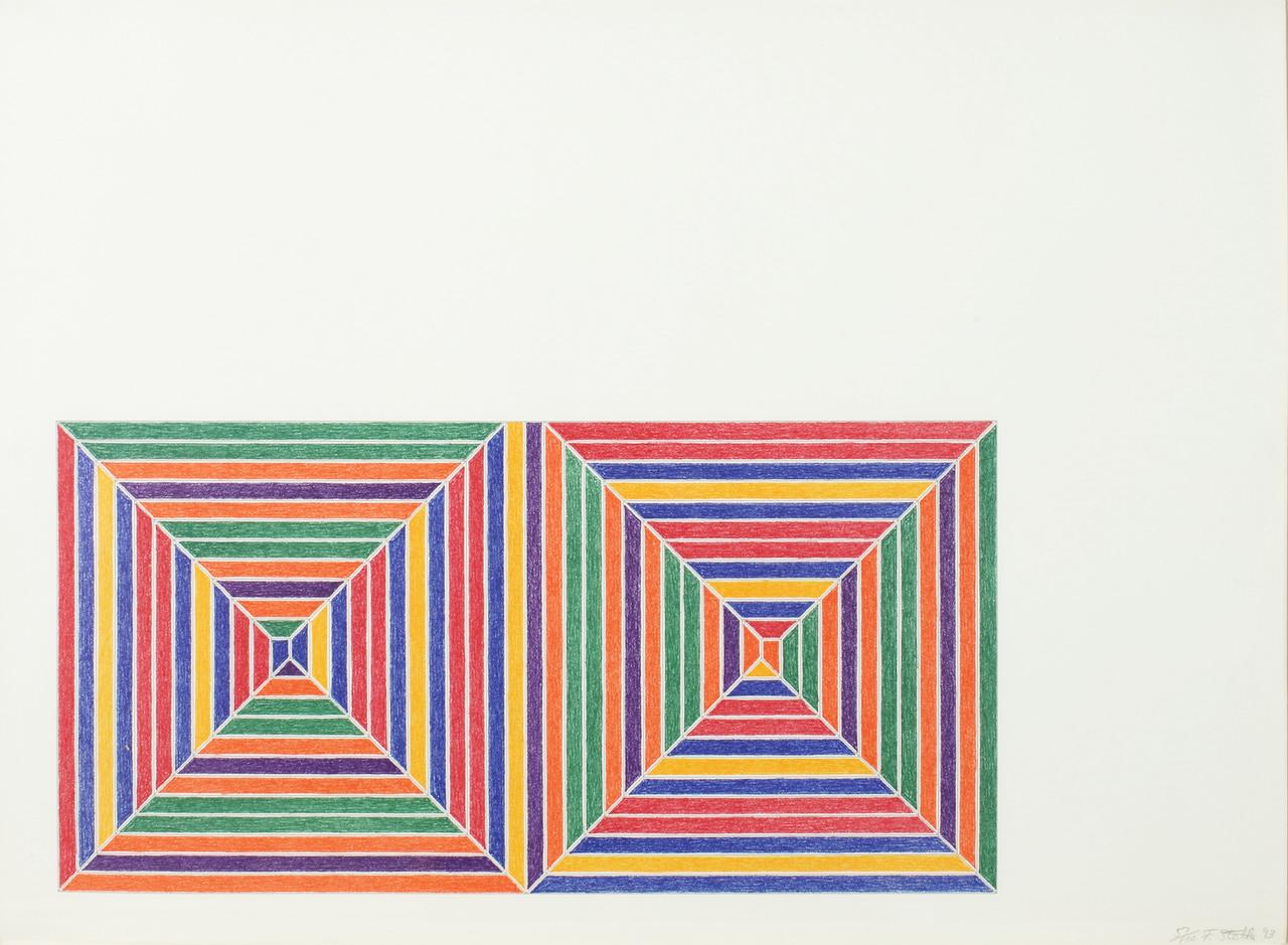 Frank Stella Abstract Print - Les Indes Galantes IV