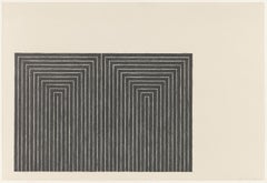 Frank Stella 'Marriage of Reason and Squalor' Signed Abstract Lithograph 1967