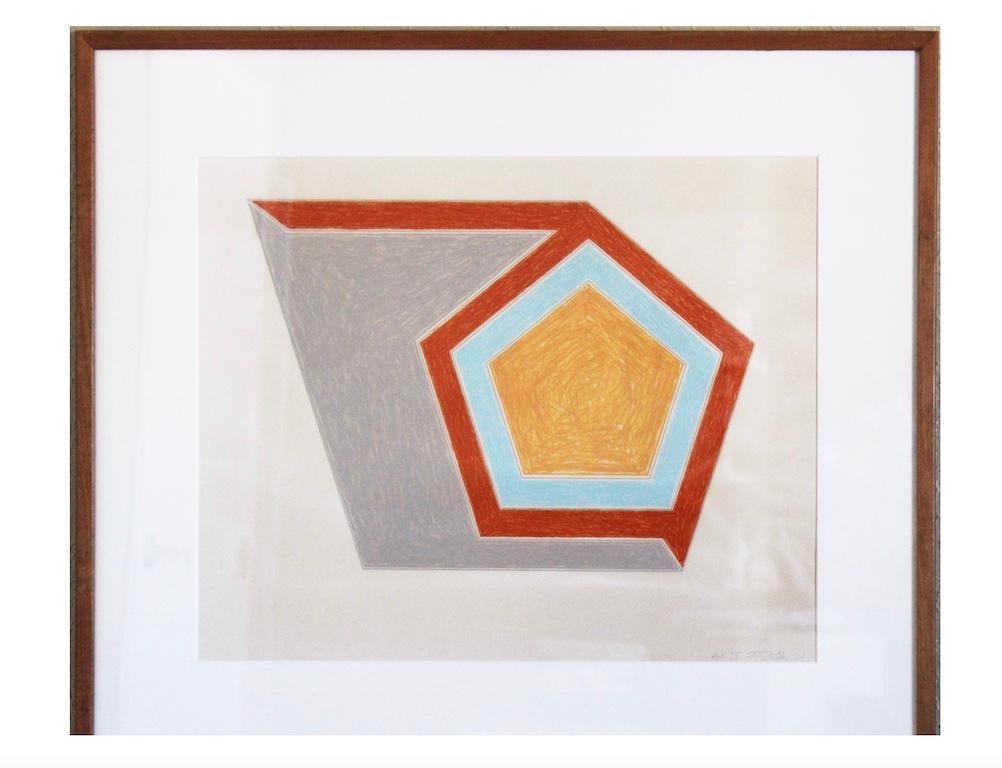 Frank Stella 'Ossipee' (From Eccentric Polygons) 1974 1