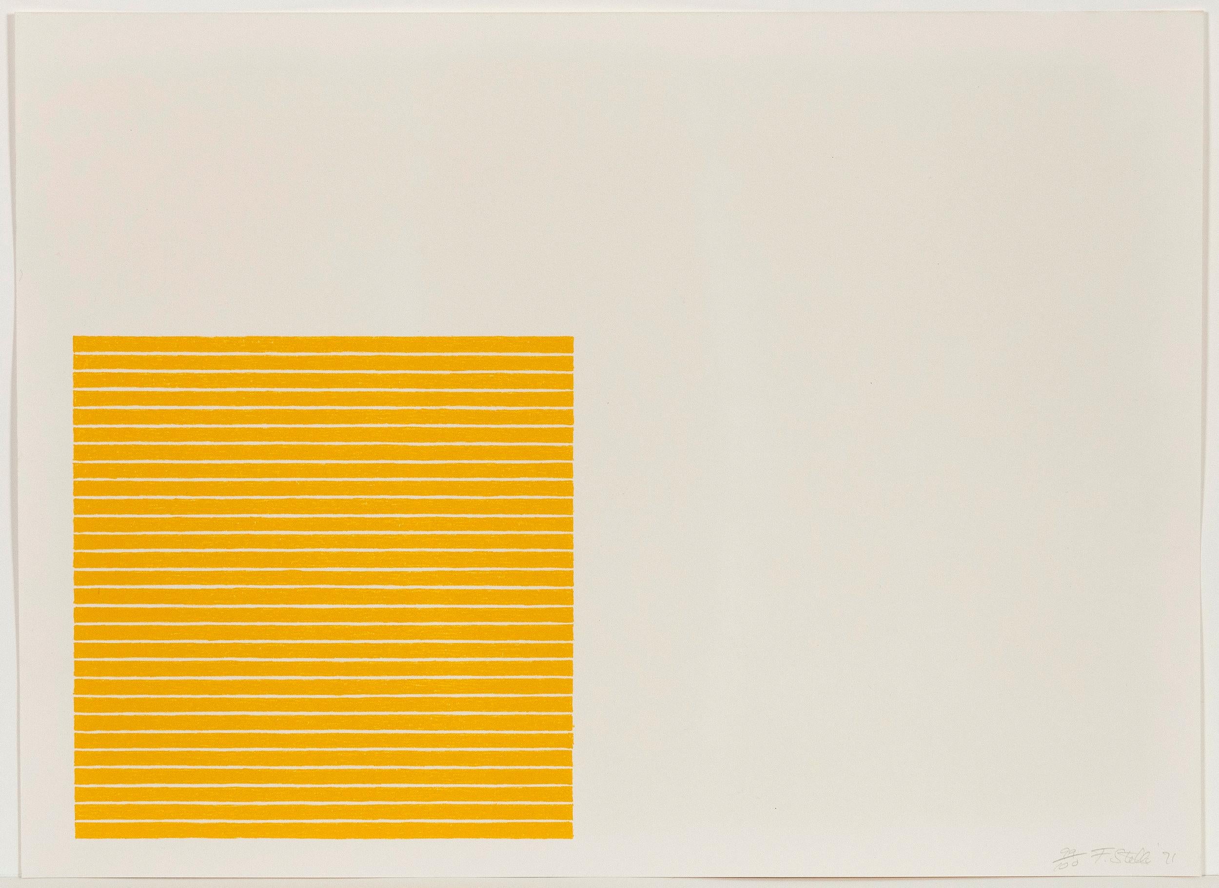 Caviar20 is excited to be offering this paradigm of Frank Stella's work; an example from his legendary 