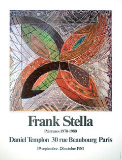 Frank Stella-Polar Coordinates, Variant I-31.5" x 23.5"-Poster-1980