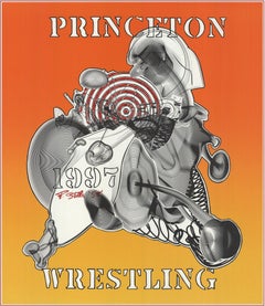 Frank Stella "Lucha en Princeton" 1998