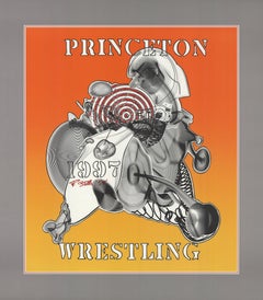 Frank Stella 'Princeton Wrestling' 1998