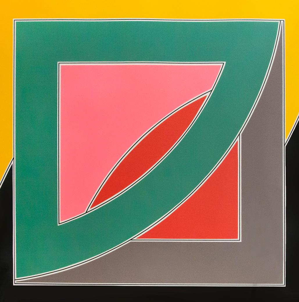 Referendum '70 - Print by Frank Stella