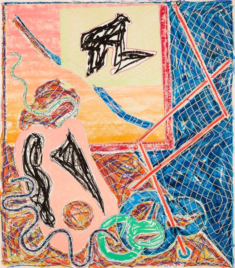 <i></noscript>Shards I</i>, 1982, by Frank Stella
