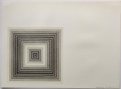 Frank Stella -- Sharpesville, de Cuadrados multicolores I