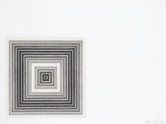 Frank Stella 'Sharpesville' Litografia firmata e incorniciata 1972
