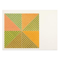 Frank Stella, Sidi Ifni (from Hommage à Picasso) - Signed Print, Minimalism