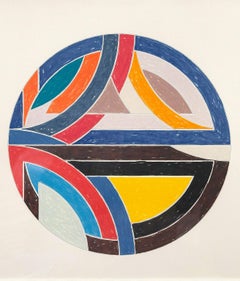 Retro Frank Stella "Sinjerli Variation III", 1977