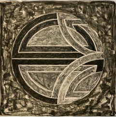 Frank Stella, Sinjerli Variations Squared with Black Grounds (I), Lithograph
