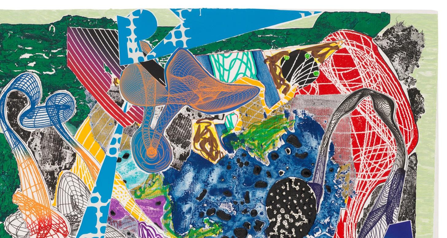 frank stella lithograph