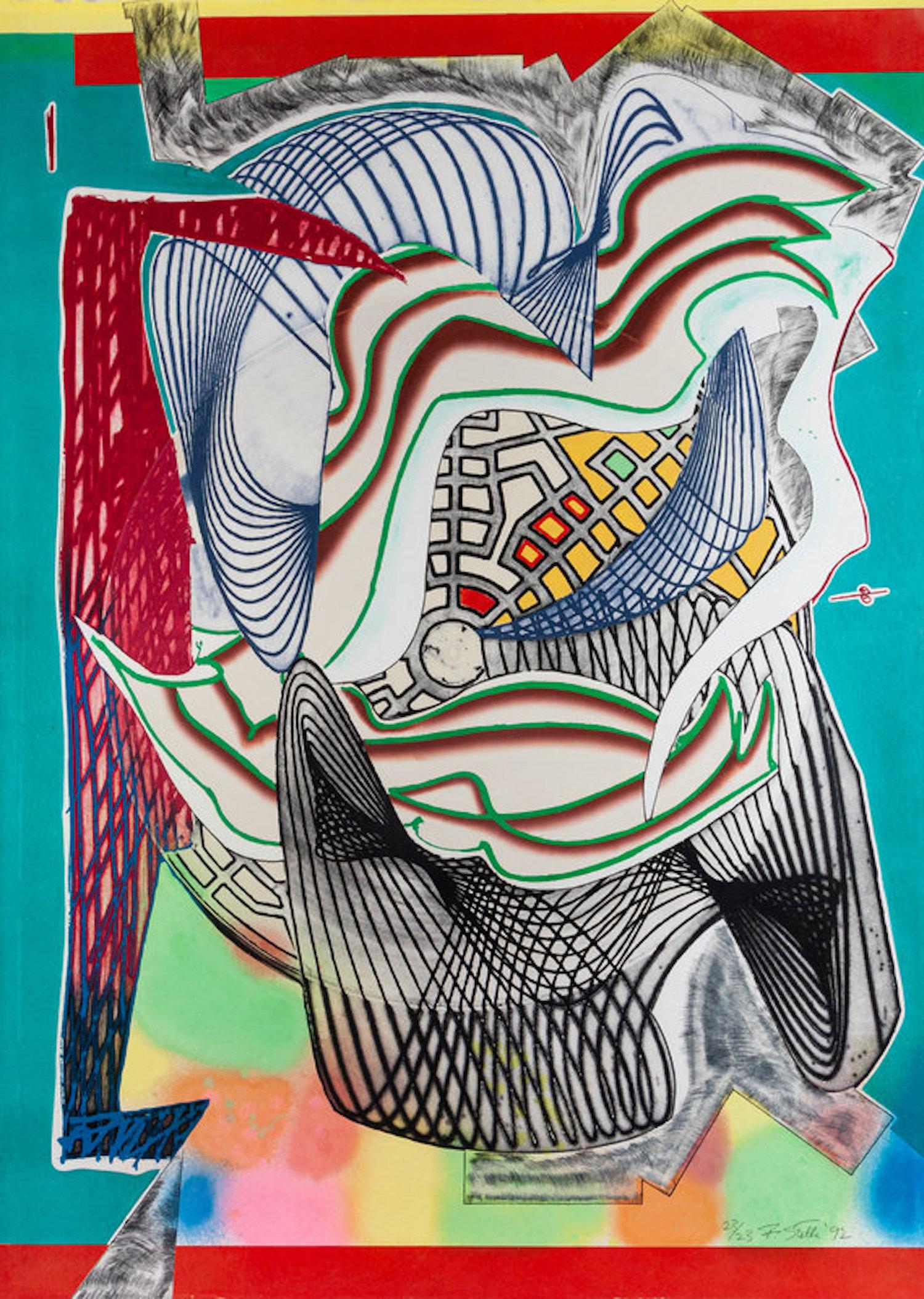 Frank Stella 'The Funeral' (Dome) 1992