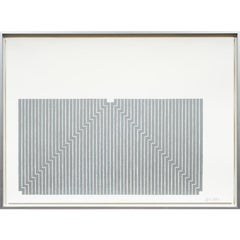 Frank Stella 'Union Pacific' from Aluminum Series, Limited Edition, Signed Print