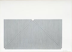 Frank Stella "Union Pacific" dalla serie Aluminum, edizione limitata, stampa firmata