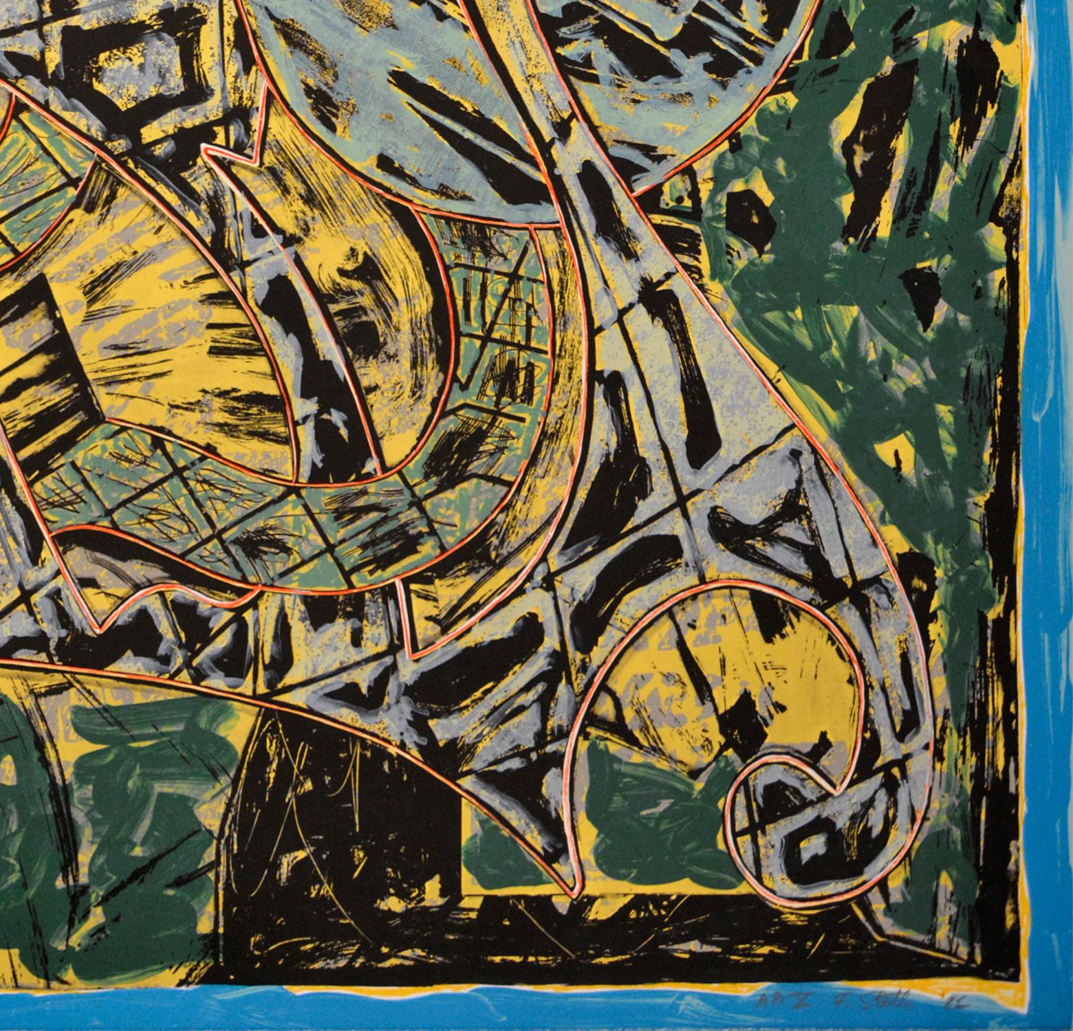 frank stella yellow journal