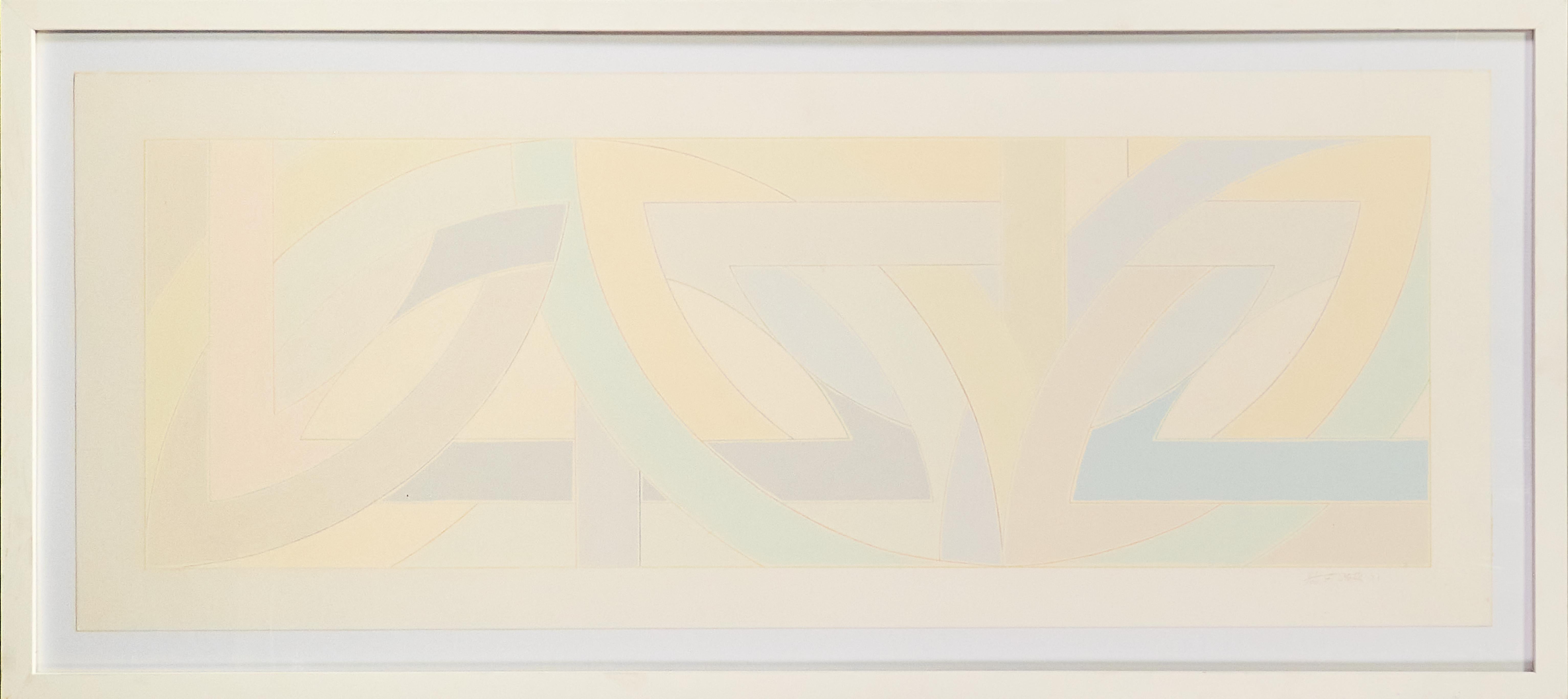 What was Frank Stella famous for?