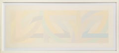 Frank Stella York Factory Signed Color Screenprint Edition of 100