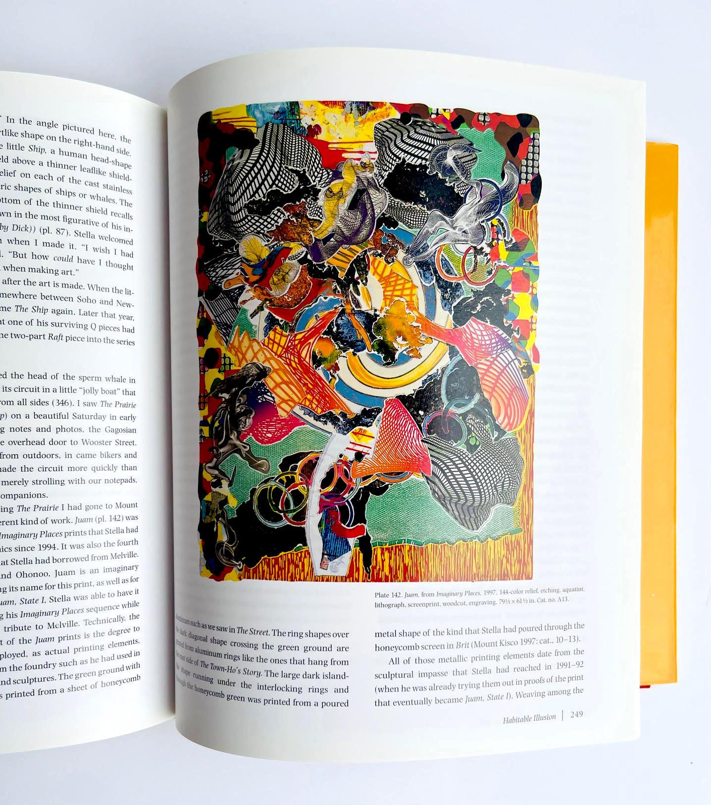 Frank Stella's Moby-Dick: Words and Shapes (Hand signed and inscribed monograph) For Sale 10