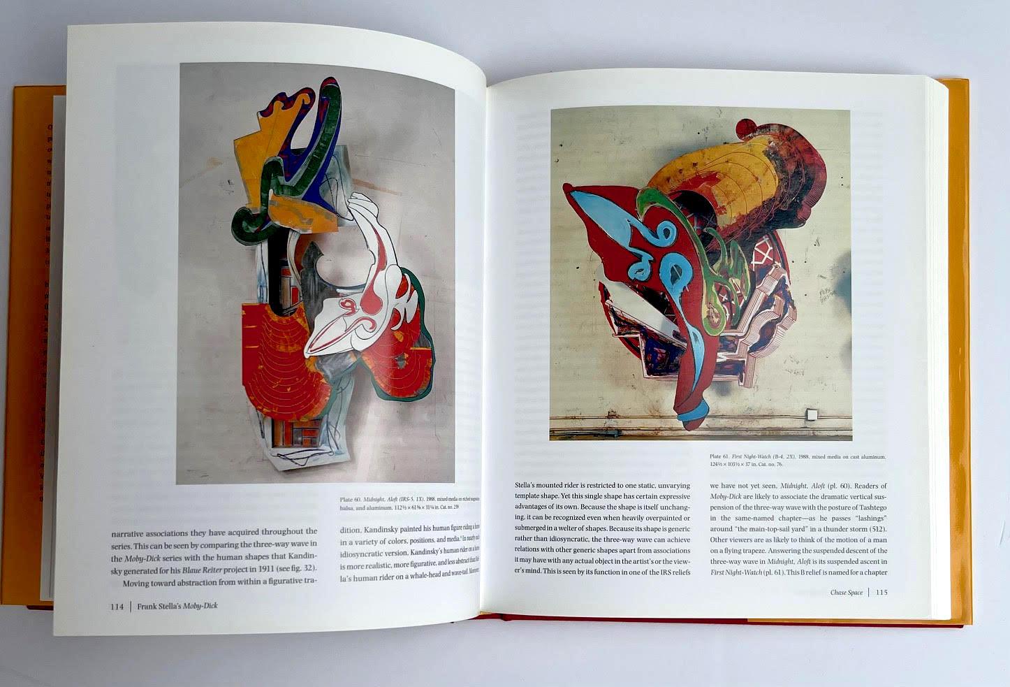 Frank Stella's Moby-Dick: Words and Shapes (Hand signed and inscribed monograph) For Sale 5