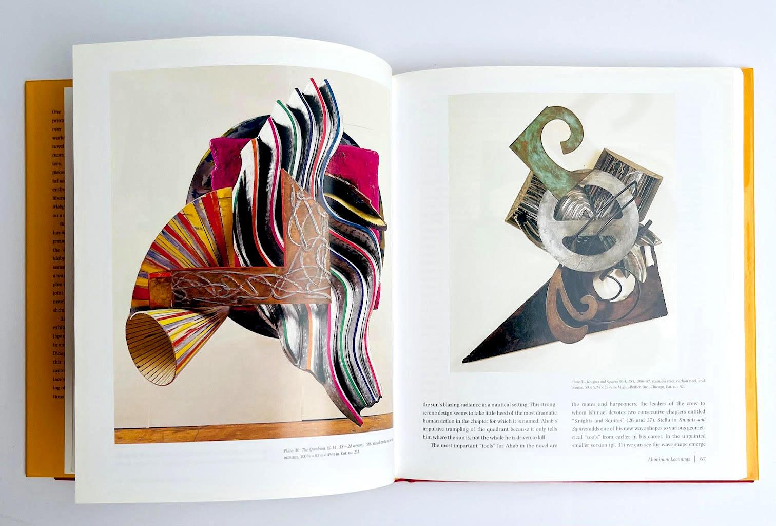 Frank Stella's Moby-Dick: Words and Shapes (Hand signed and inscribed monograph) For Sale 8