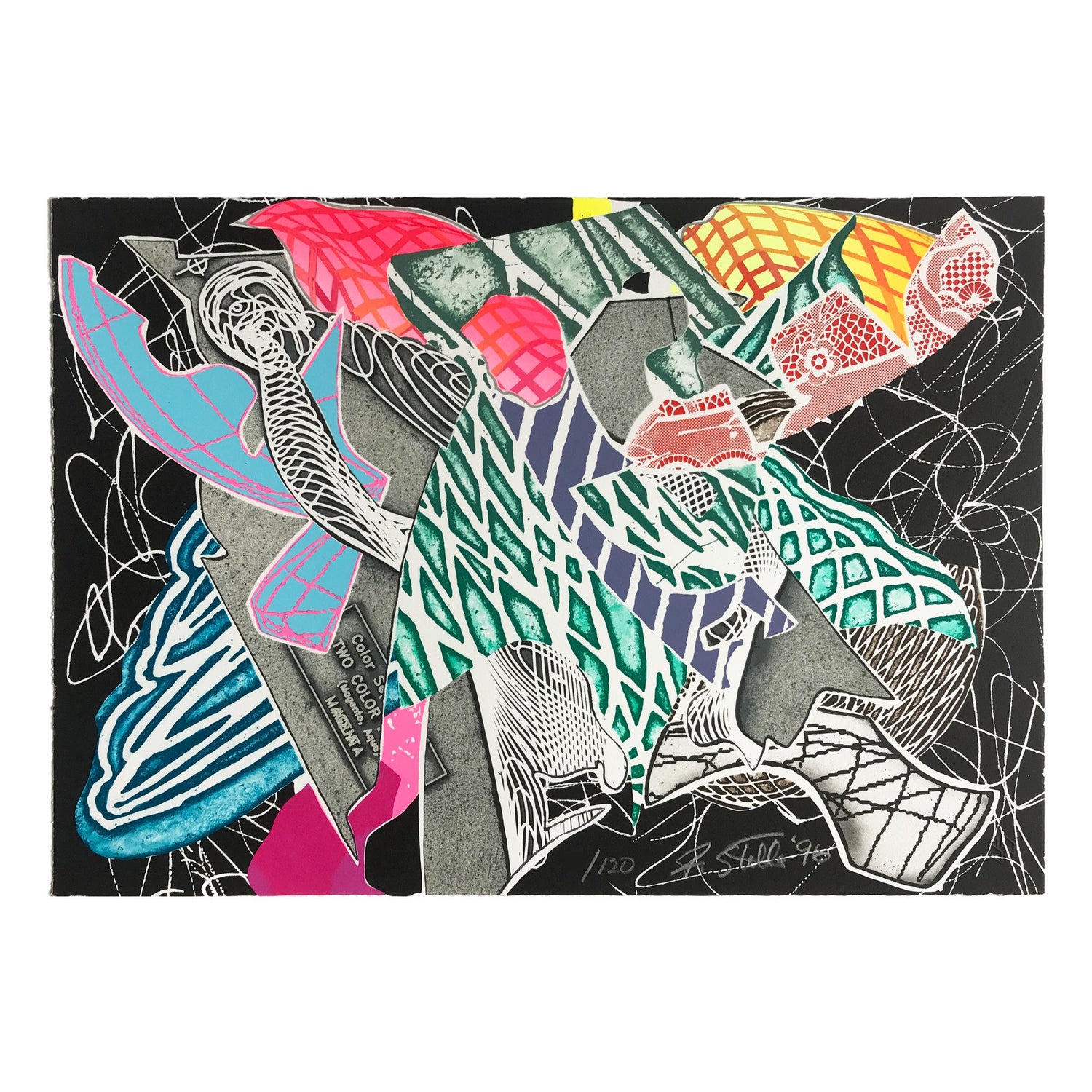 Frank Stella Hudson River Valley From Hudson River Valley
