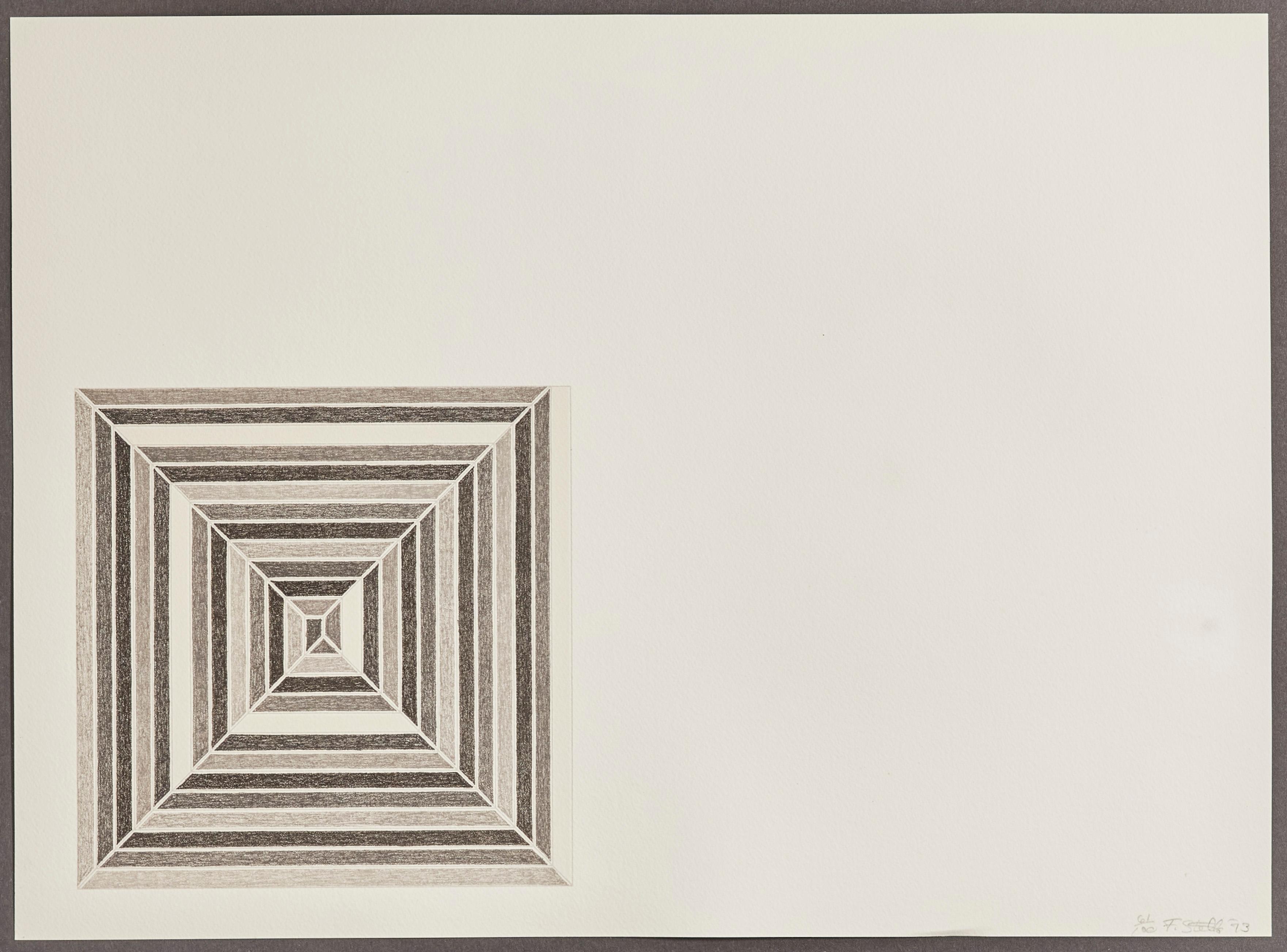 Hyena Stomp - Abstract Geometric Print by Frank Stella