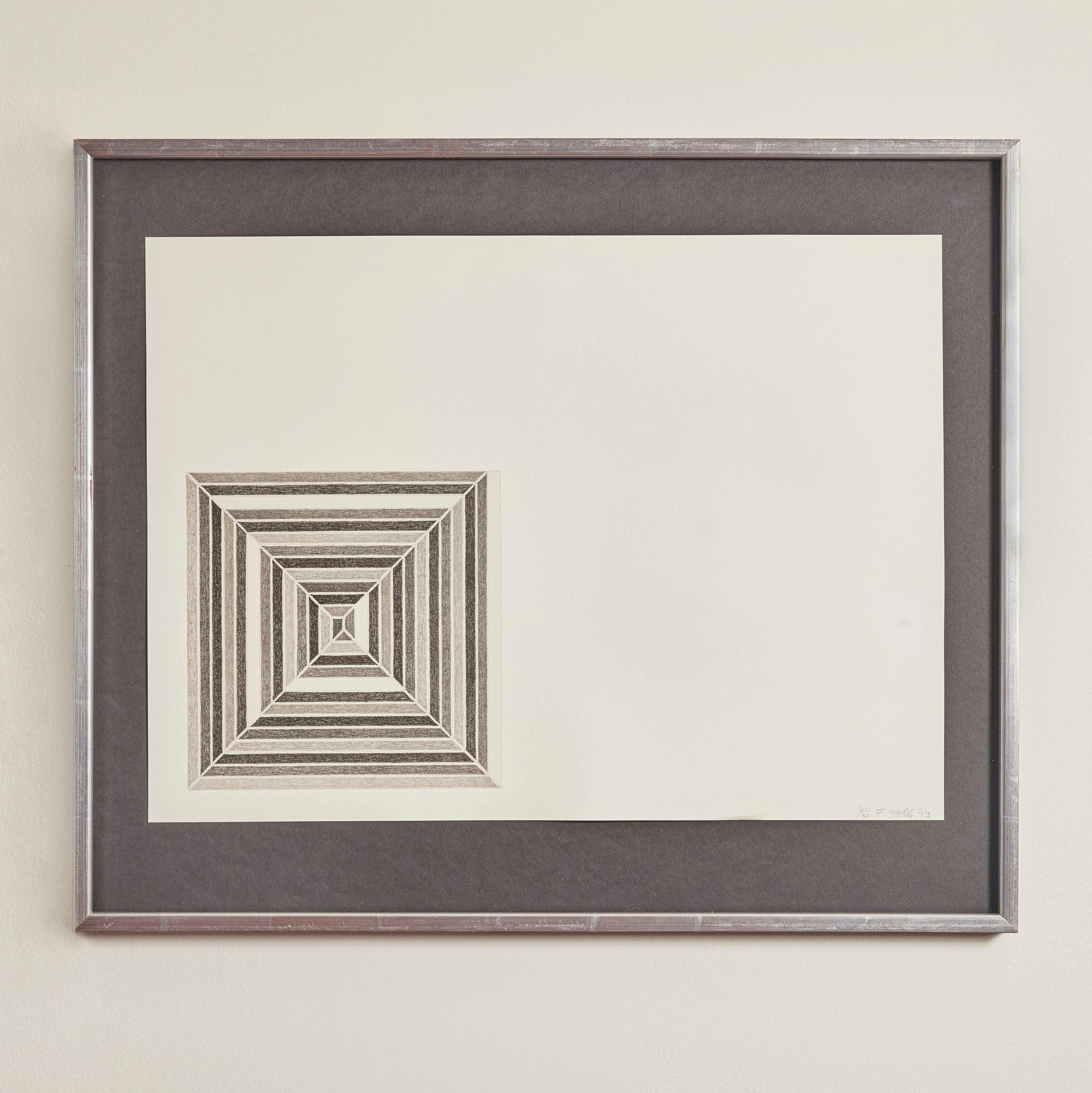 Frank Stella Abstract Print - Hyena Stomp