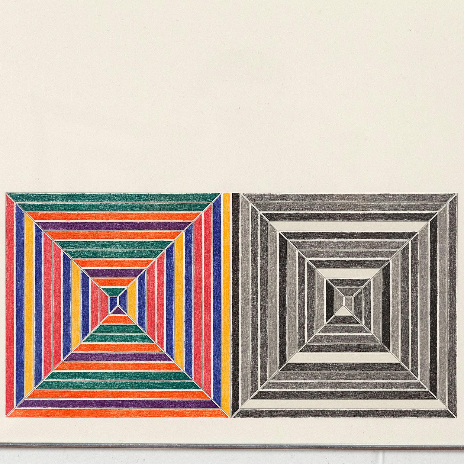 Les Indes Galantes V - Abstract Geometric Print by Frank Stella