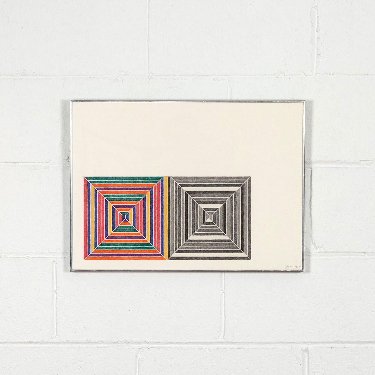 Frank Stella Abstract Print - Les Indes Galantes V