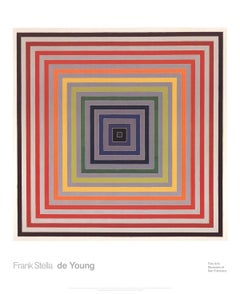 Letter on the Blind II Offset Print, Geometric Abstraction, 2014