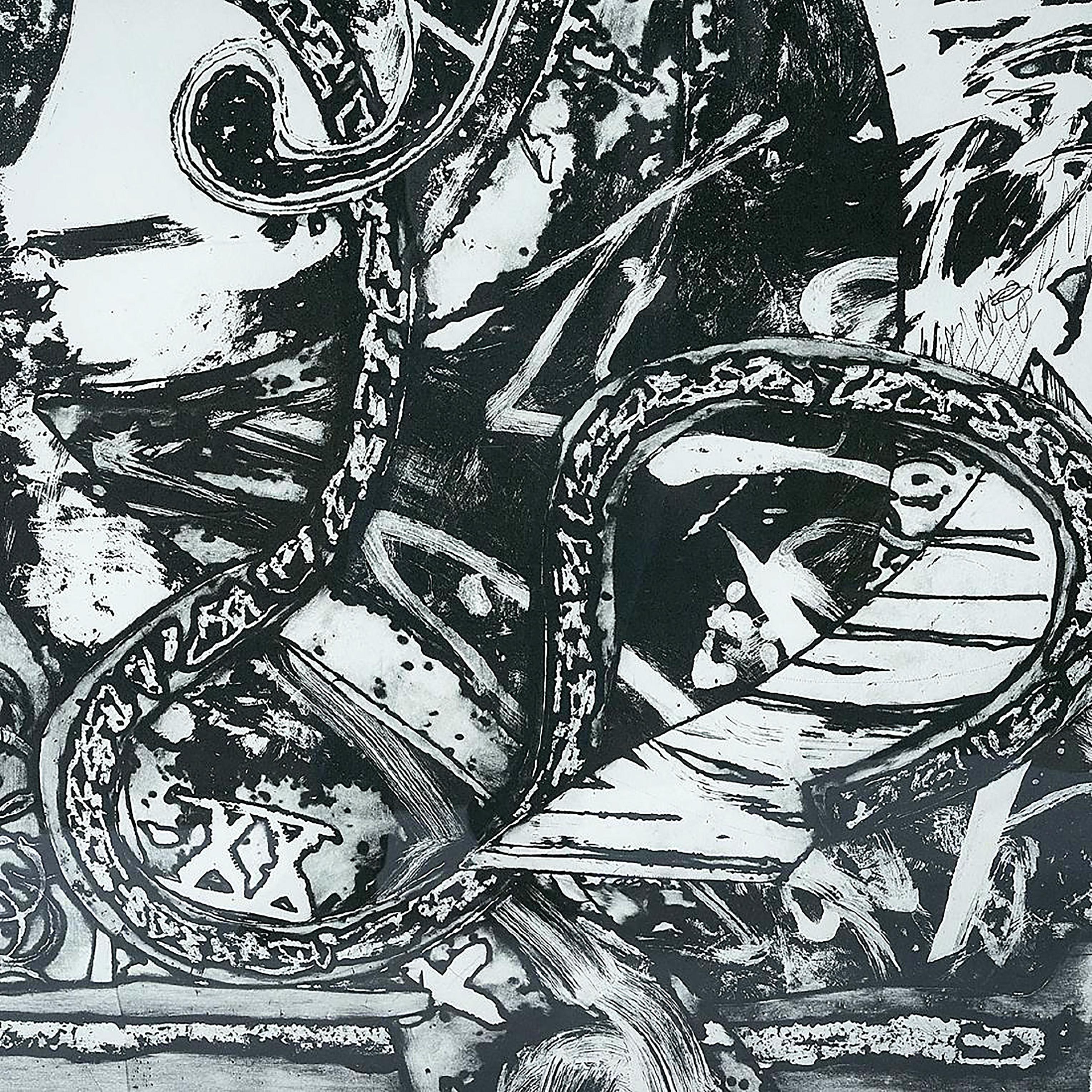 Frank Stella
Grande estampe du Whitney Museum à tirage limité et signée à la main, 1985
Lithographie offset
Signée à la main, datée et numérotée 93 de l'édition de 100, en bas à gauche sur le devant.
75 7/10 × 52 3/4 pouces
Non encadré
D'une hauteur