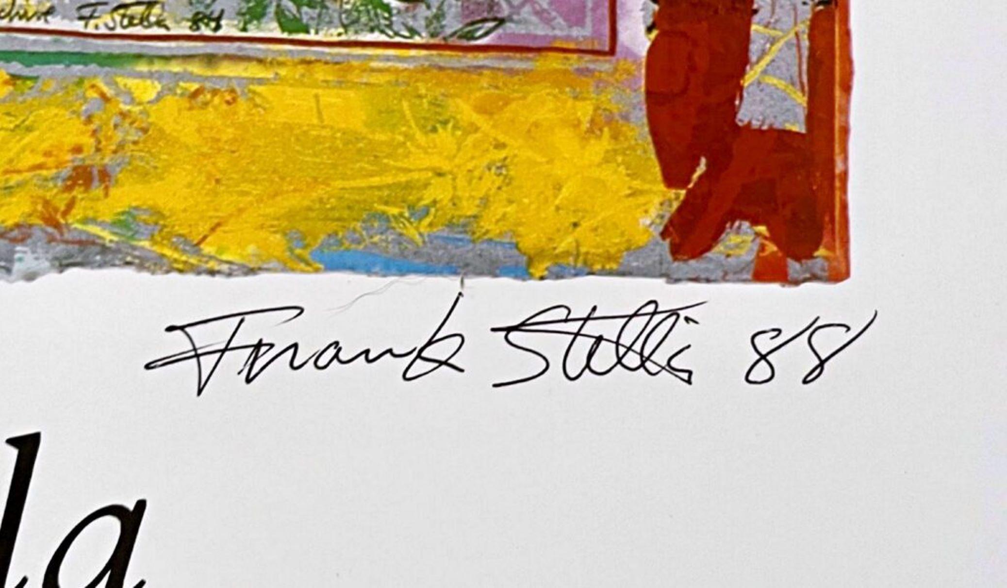 Frank Stella The Circuit Prints (Handsigniertes) Museumsplakat im Angebot 2