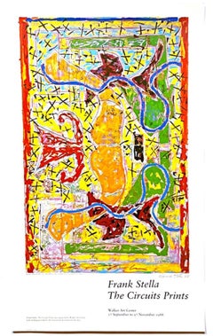 Frank Stella The Circuit Prints (Hand Signed) museum poster